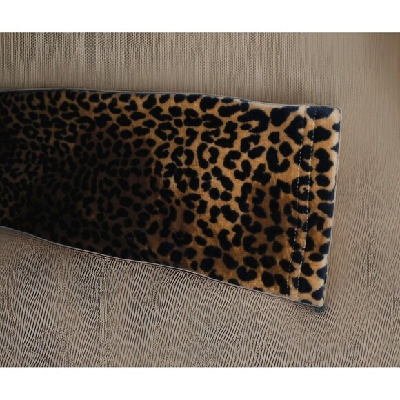 Lands End Women's COZY Relaxed Animal Print Tunic LARGE Long Sleeve SOFT lounge - Picture 5 of 8